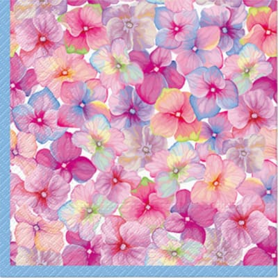 Dekoratief | Pakje 20 servetten 'Flower Explosion', 33x33cm | A702541