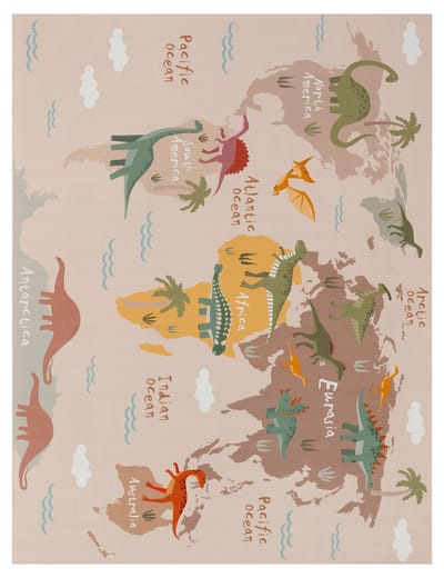 Kindertapijt Bini beige 120x160 cm