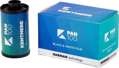 Kentmere Pan 100 135 36EXP Zwart/Wit Film