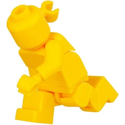 Een figuur bouwspeelgoed met een afmeting van 1,77 inch, beweegbare gewrichten en meerdere kleuren om uit te kiezen, festivalcadeau