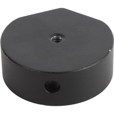 Statiefmontage Adapter 14 Inch Schroefdraad Aluminiumlegering Paalmontage Adapter voor Mini Satellietapparaat