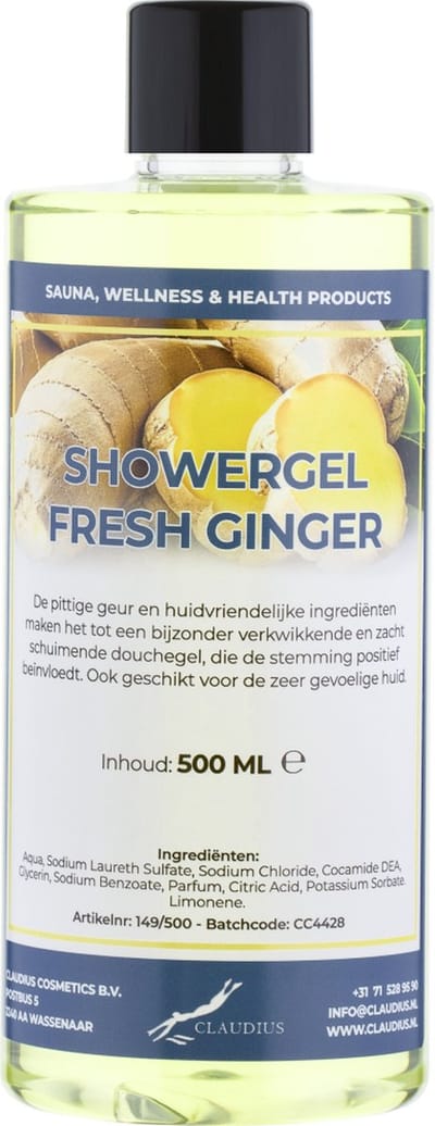 Douchegel Fresh Ginger 500 ml - Showergel