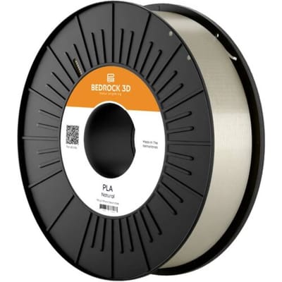 BEDROCK 3D PLA-0001a075 PLA Natural 1.75 mm 750 g Filament PLA kunststof 1.75 mm 750 g Natuur 1 stuk(s)