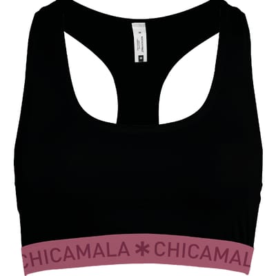 Chicamala – Dames Racerback - BH zonder beugel – Dames Ondergoed – Lingerie - Sport BH – Kleding - 95% Katoen – Dames kleding