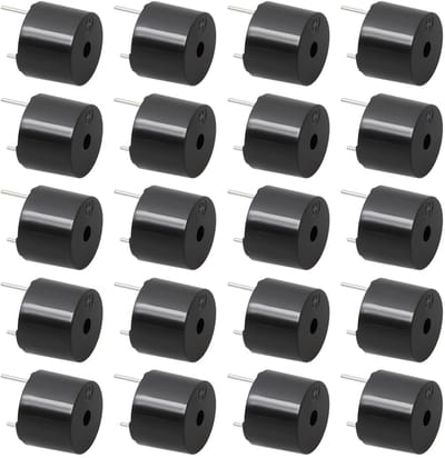 Dailygoods - 20 Stuks Elektronische Actieve Zoemer voor Diverse Toepassingen