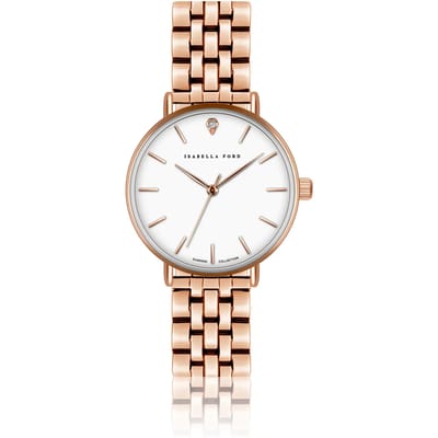 Zilveren horloge voor dames Isabella Ford Agnes