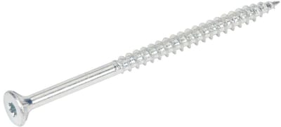 Radix Torx 25 Spaanplaatschroef - Platkop + Snijpunt - 6,0 x 70mm/42 - Verzinkt - Deeldraad (100 stuks)