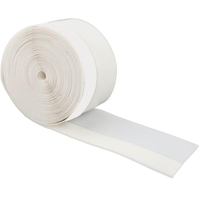 5M 45mm Zelfklevende Deur Raam Wind Insect Stof Preventie Afdichtingsstrip (Bruin) white