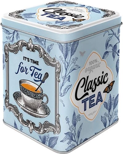 Nostalgic Art - Classic Tea - 3D Design Metalen Theedoosje
