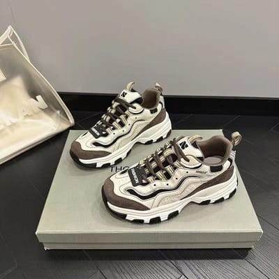 D'lites Lente Nieuw Platform Muffin Voeten Kleine Papa Schoenen Hoogte Verhogend Retro Casual en Lichtgewicht Sneaker Dames 38 gray