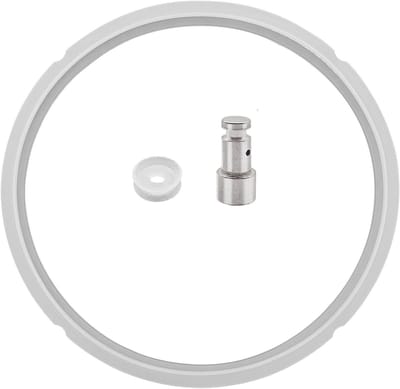 Vervangingsset voor Siliconen Afsluitringen voor Elektrische Snelkookpannen van 5 en 6 Liter, Inclusief Drijfring en Pakking, Duurzaam en Betrouwbaar Accessoire