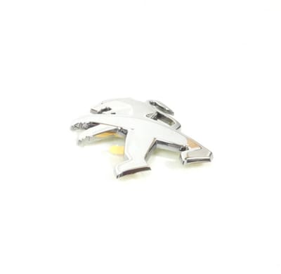 Autocollant Logo Lion Chromé 3D pour scooter Peugeot 50 782257XK Neuf