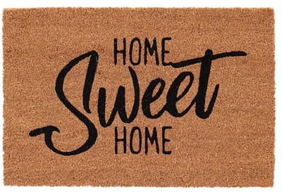 Esschert Design Deurmat | van Kokosvezels | 'Home sweet home'