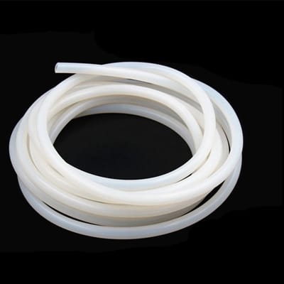 Witte Siliconen Tube 25mm ID 31mm OD - Voedselveilige Luchtslang voor Overdrachtspomp - Flexibele Slang voor Vloeistoftransport en Afzuiging, 1m Lengte
