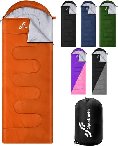 Lichte en Draagbare Slaapzak voor Kamperen - Warme Dekenslaapzak voor Buiten Activiteiten 220 x 75 cm