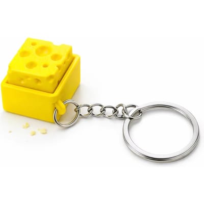 Compact formaat Hoge Kwaliteit Kaas Hoge Kwaliteit Sleutelhanger Hoge Kwaliteit Toetsenbord Hoge Kwaliteit Stress Hoge Kwaliteit Verlichting Hoge Kwaliteit Fidget yellow