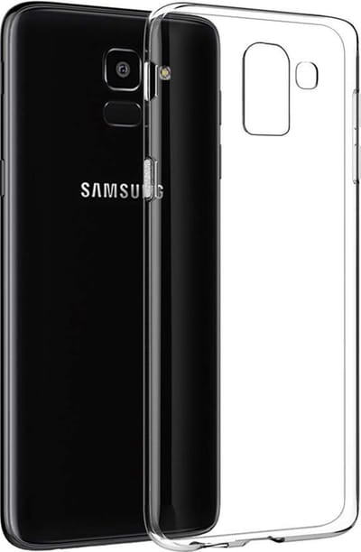 Hoesje voor Samsung Galaxy J6 2018 backcover Shockproof siliconen Transparant