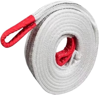 Hijsliftband - Slepen Transportband - Zware Lasten Verplaatsen - Verdikt Slijtvast - 3 Ton 2 Meter - Grijs