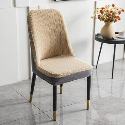 elastische stoelhoezen voor eetkamer boogstoel hoes rekbaar wasbaar afneembare keukenstoel hoezen beschermer 1-Pcs