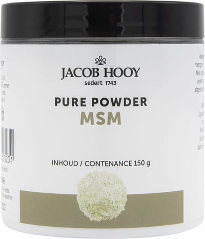 Jacob Hooy Pure Powder MSM 150 Gram