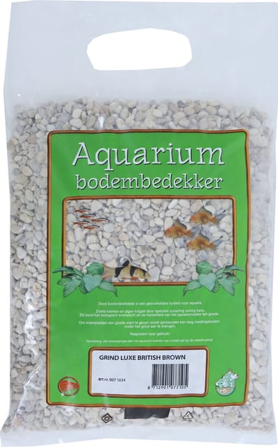 De Boon Aquariumgrind Luxe British Brown | bodembedekking | 4 kg