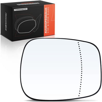 Frankberg 1x Buitenspiegelglas Links of Rechts voor Nissan