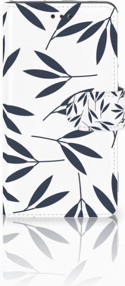 Nokia 7 Hoesje Leaves Blue