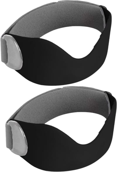 U Fit One 2 Stuks Patella Knie Brace - Patellaband - Knieband - Verstelbaar Knie Brace - Zwart