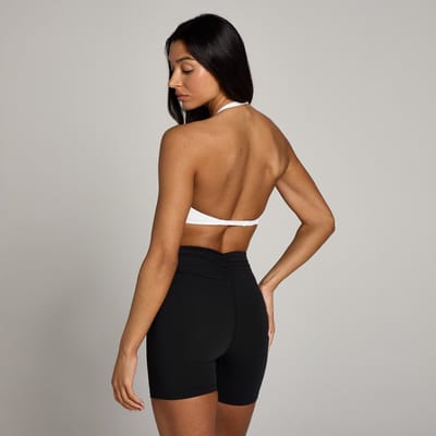 MP Tempo sportbeha met halternek en open rug - Wit - XS