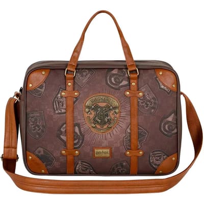 Karactermania - Harry Potter - Pride - Laptoptas Computer - PC Tas met Schouderriem en Trolley Bevestiging - Bruin