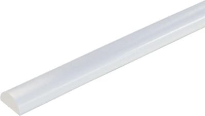 Transparante waterkering / lekdorpel voor onder de douchedeur - 5mm hoogte - lengte 2000mm