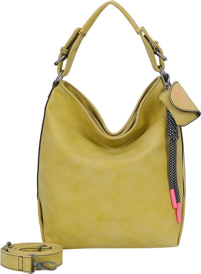 Fritzi aus Preußen Schoudertas Bitzi01 Jive Hobo Bag Camille Mosterdgeel