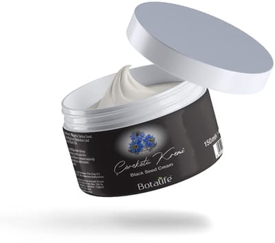 Botalife - Zwartezaad Crème - Pijnstillende Crème / Gel -Bij spier en gewrichtspijnen-Zwartzaad Crème- Pijnstillende Crème voor spieren- Crème voor pijn- Crème voor pijnlijke spieren - 150 ml - Natuurlijk