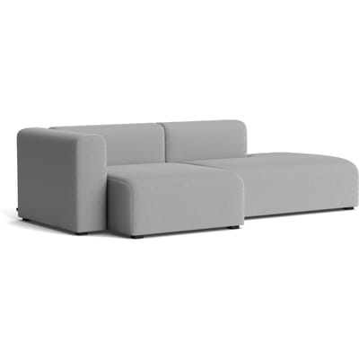 HAY Mags 2,5-zitsbank combinatie 3 links - Steelcut Trio 133 - lichtgrijs