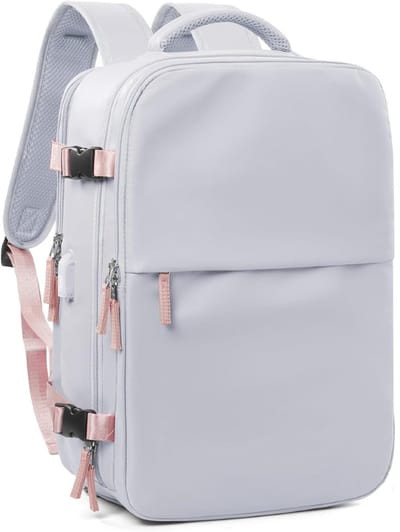 Ploutos® Vacuum Rugzak - Vacuüm Rugzak voor Reizen - Compressie Travel Backpack - Paars - 20cm x 25cm x 40cm