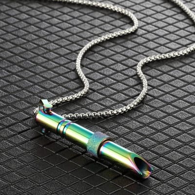 Koppel RVS Mindfulness Ademhaling Ketting voor Vrouwen Mannen Angstverlichting Hanger Stress Paniekaanval Verlichting Meditatie gray