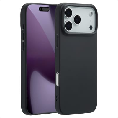 imoshion Hoesje - Geschikt voor Apple iPhone 17 Pro Max - Color Backcover - Zwart