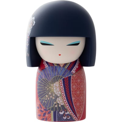 Kimmidoll Kokeshi Pop MAMIKO L TGKFLJP04 (Hoogte 11cm) black