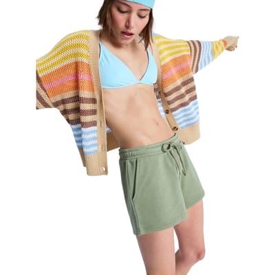 Vrouwen short met elastische taille Roxy Surf Stoked Terry