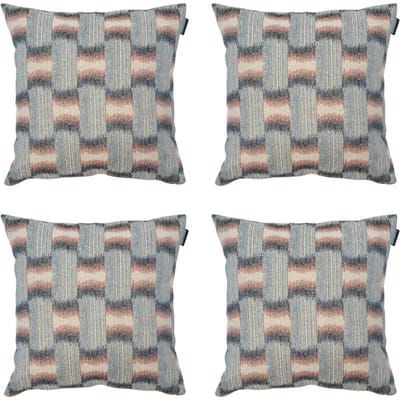 Madison - Sierkussen Madison Home - Multikleur - 45x45x10cm - Set van 4