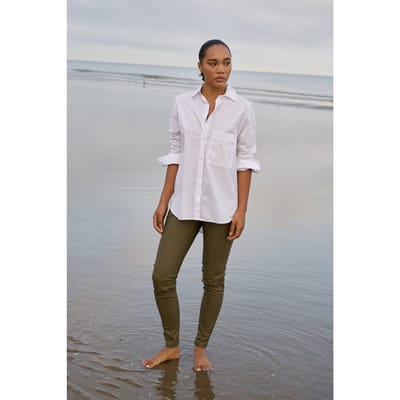 Knitted Amber Pants Dark Olive Größe: S | Skinny Pants Outlet | Damen | Grün