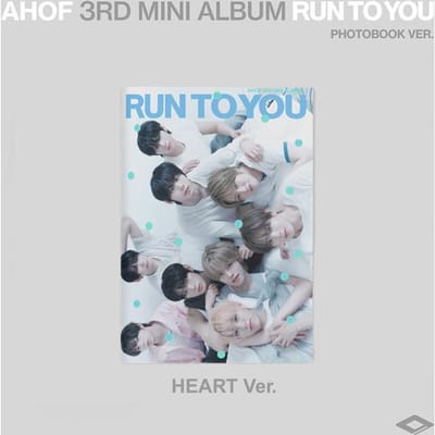 AHOF - [RUN TO YOU] 3ème Mini Album PHOTOBOOK Heart