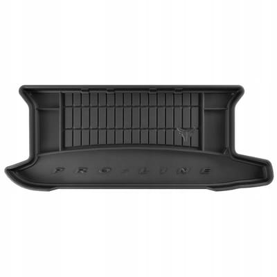 FROGUM Kofferbakmat - Rubber - Geschikt voor TOYOTA YARIS II (2005-2011) - 5-deurs - Organizer functie - Zwart