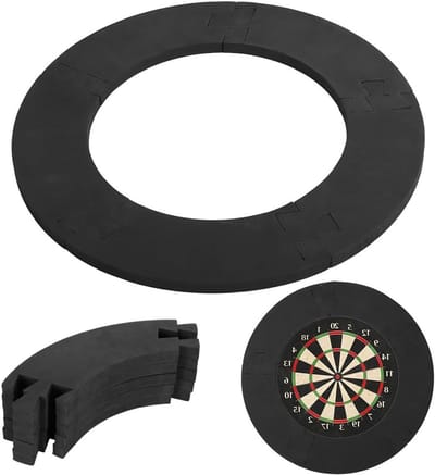 Dart Surround Catchring voor Bescherming van Dartbord, 5 Stuks, 45 cm, Ideaal voor Standaard Dartborden, Wandbescherming en Randbescherming