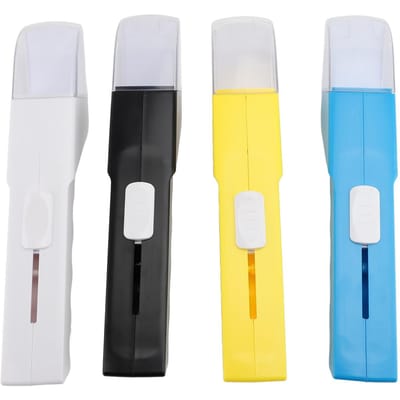 4PCS Jouet Attrape-Mouches pour Enfants Pince Manuelle et Visionneuse Outil de Capture à Libération Rapide pour Araignée Abeille yellow