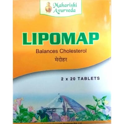 Maharishi ayurveda Lipomap 40 COMPRIMÉS pour le Cholestérol