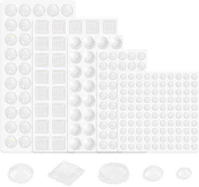 Elastische Buffers en Transparante Rubberen Voetjes voor Meubilair en Apparaten - Zelfklevende Bumper Pads (272 Stuks, 5 Maten)