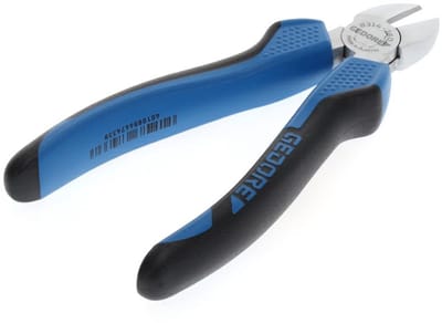 Zijsnijder Middelhard Draad - Precisie Tang - Draden Knippen - Slanke Kop - 160 mm - Meerkleurig