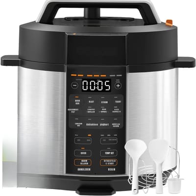 Zyrex® Multicooker - Multicookers - Zwart - ‎38cm x 33cm x 33cm