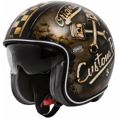 Jet motorhelm Premier Vintage Op 9bm